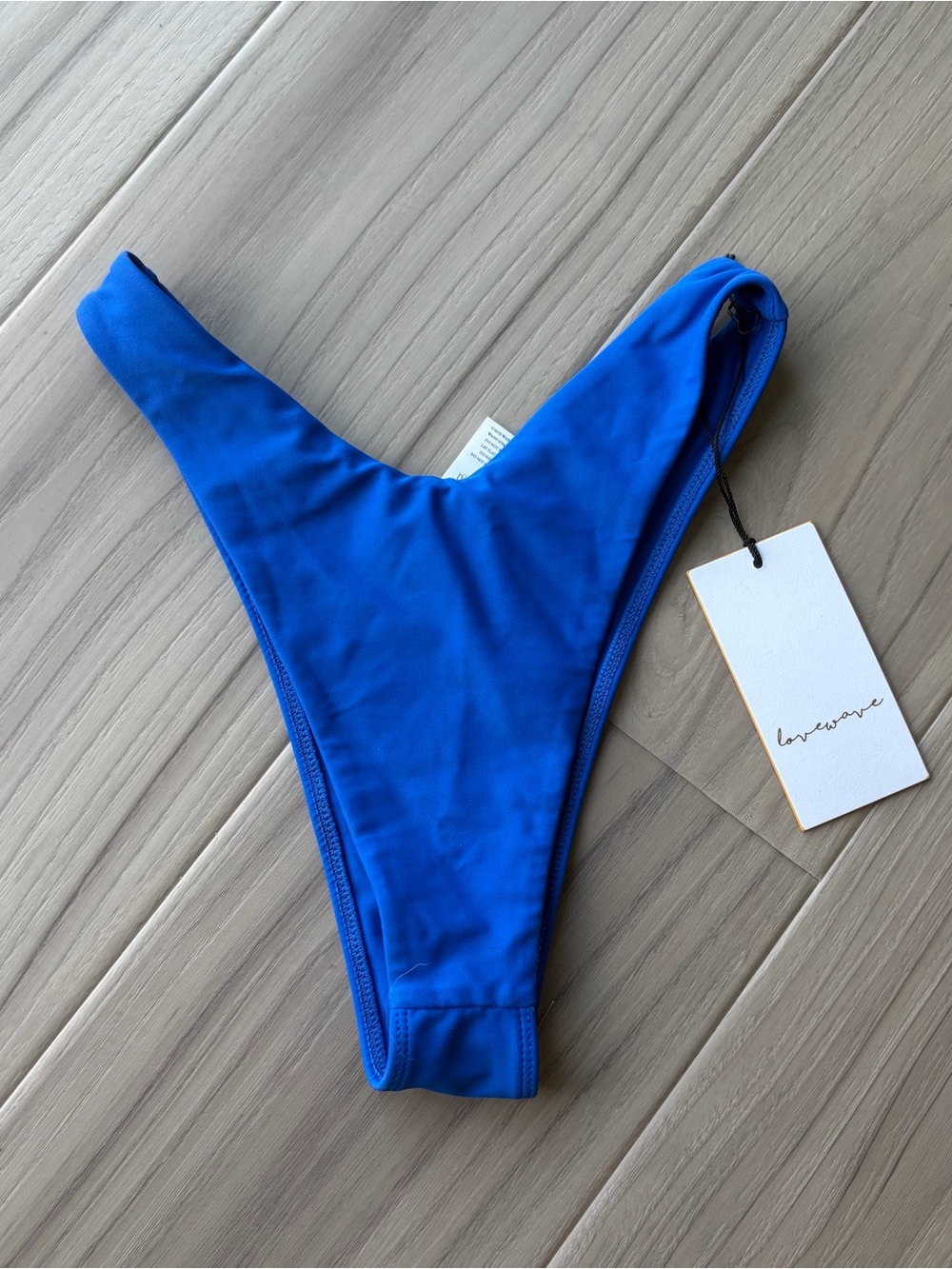 Lovewave Royal Blue High-Cut Bikini Bottom